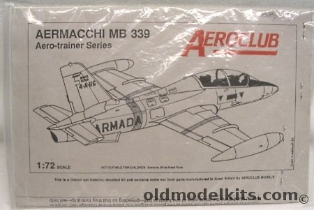 Aeroclub 1/72 Aermacchi MB-339 - Italian or Argentine Navy - Bagged plastic model kit